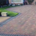 brick driveway Oxfordshire